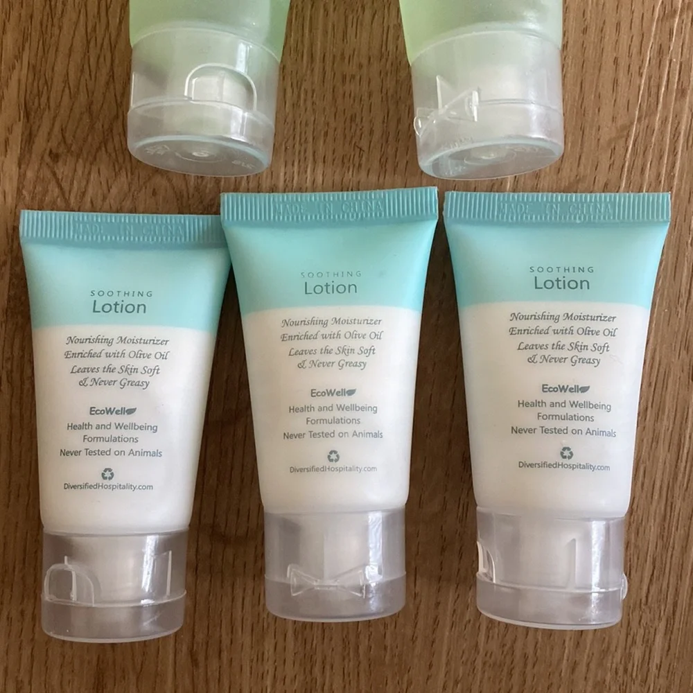 Eco botanics white tea & honey 2 shampoo and 3 lotion set